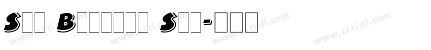 Sxj Bertram Std字体转换